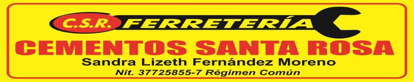 Logo de Ferretería C.S.R. Cementos Santa Rosa